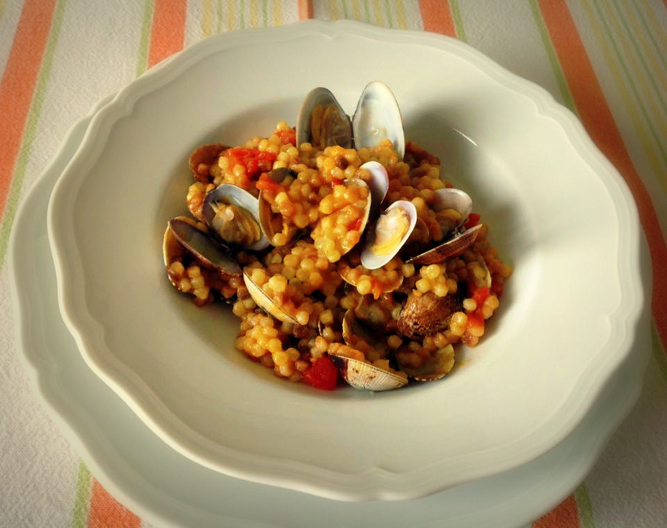 Fregola sarda con le vongole