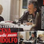 Antonella Clerici e Adolfo Panfili: cena romantica a Roma