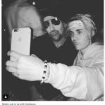 Justin Bieber selfie con Marilyn Manson su Instagram