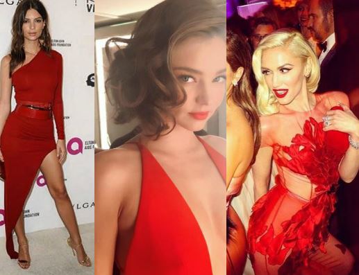 Emily Ratajkowski, Miranda Kerr, Gwen Stefani: rosso che passione FOTO