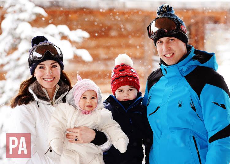 Kate Middleton, look in tuta da sci con William e figli! FOTO