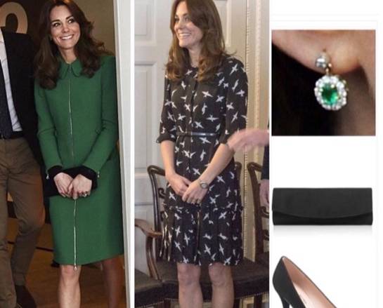 Kate Middleton, abito con rondini low cost: copia il look FOTO