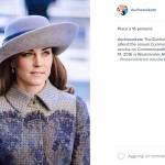 Kate Middleton, cappotto grigio e quell'omaggio a Diana... FOTO