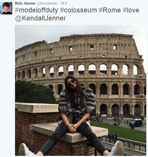 Kendall Jenner a Roma per il party Fendi FOTO