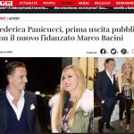 Federica Panicucci e Marco Bacini: prima uscita pubblica