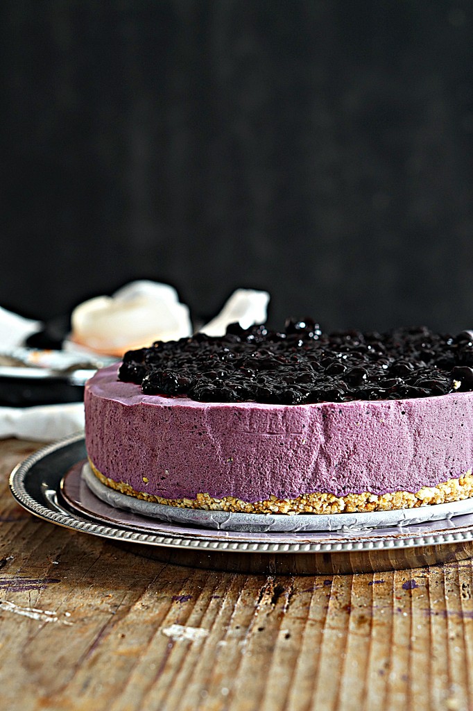 Mousse Cake ai Mirtilli... Una delizia che sa di bosco