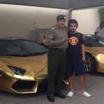 Le auto ricoperte d'oro del principe saudita12