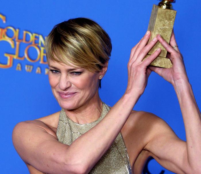Robin Wright, first lady di house of Cards compie 50 anni8