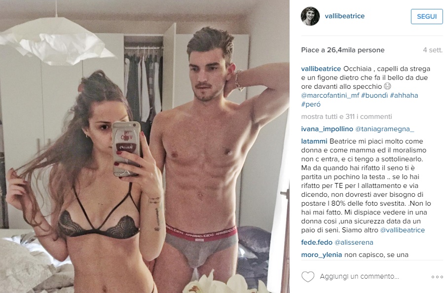 Beatrice Valli e Marco Fantini: su Instagram FOTO che infiamma