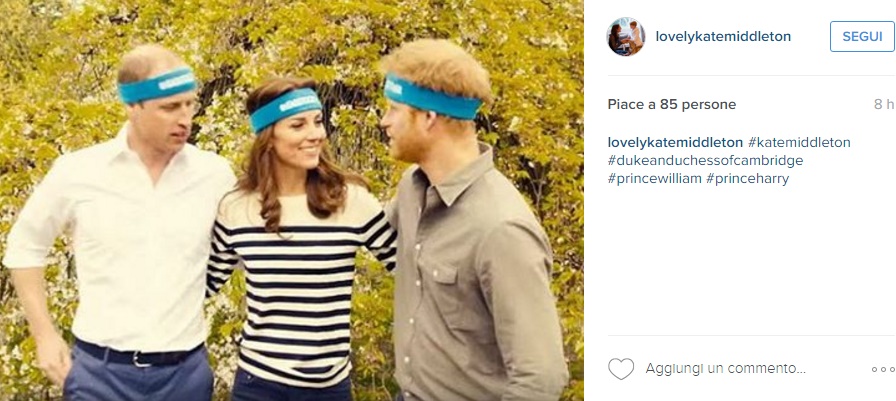 Kate Middleton, look casual: maglioncino a righe e jeans FOTO