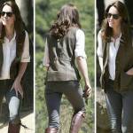 Kate Middleton cavallerizza: stivali e gilet casual FOTO