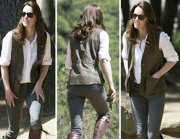 Kate Middleton cavallerizza: stivali e gilet casual FOTO