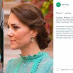 Kate Middleton, pizzo e trasparenze in verde acqua FOTO