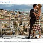 Zayn Malik e Gigi Hadid FOTO romantica a Napoli per Vogue