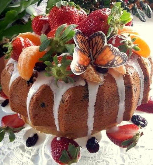 Ciambella Primavera... Perfetta per una merenda all'aria aperta