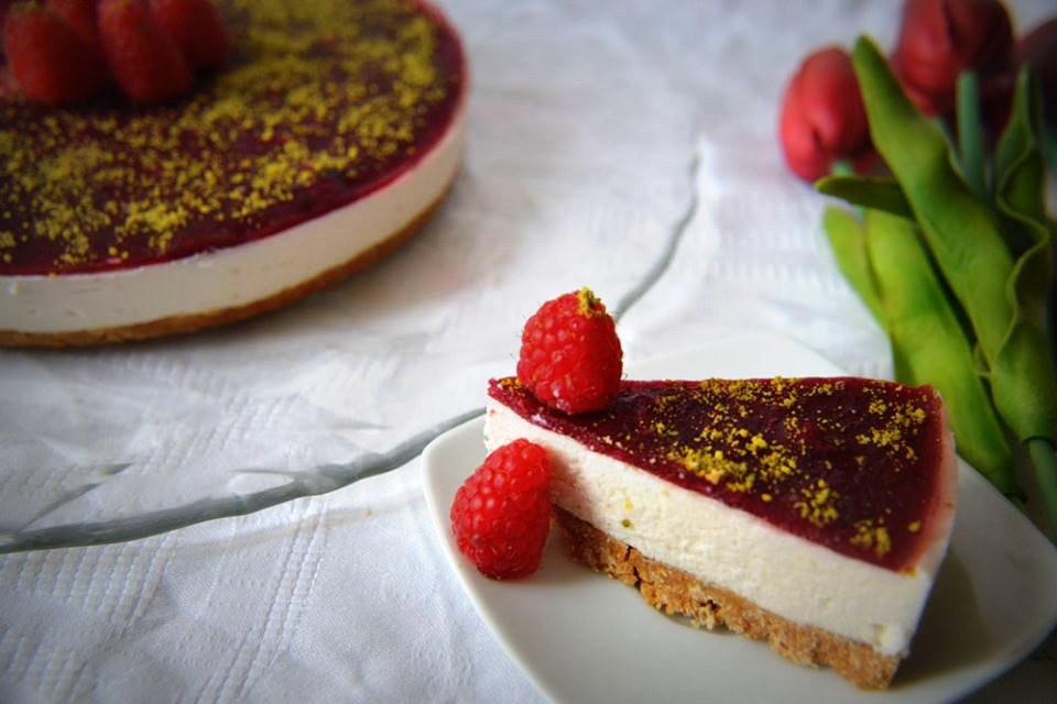 Cheesecake fredda Ricotta e Frutti di Bosco