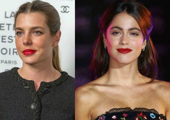 Charlotte Casiraghi, Martina Stoessel: rossetto rosso impeccabile