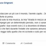 Gianluca Grignani confessa: "Annullo tutto". Cosa è successo