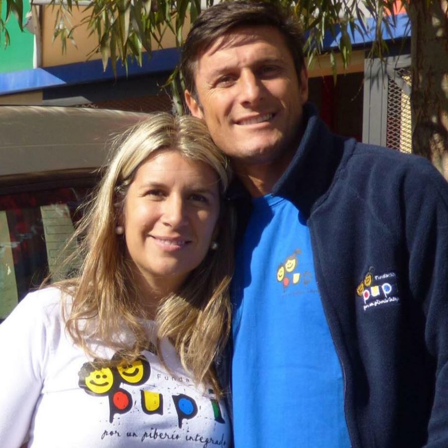 Javier Zanetti, chi è Paula, moglie del calciatore FOTO