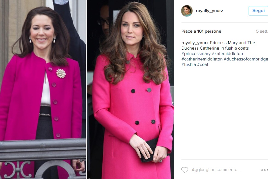Kate Middleton, Mary di Danimarca stessi look: chi copia ? FOTO