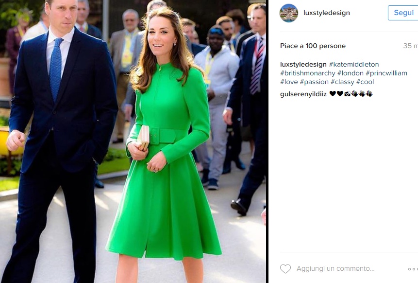 Kate Middleton, pastello mania: vestito azzurro e tacchi FOTO
