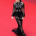 Kendall Jenner a Cannes: abito trasparente firmato Cavalli FOTO 1