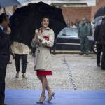 Kate Middleton, Letizia Ortiz: impeccabili in rosso FOTO 1