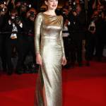 Cannes, Marionne Cotillard: abito oro firmato Dior FOTO