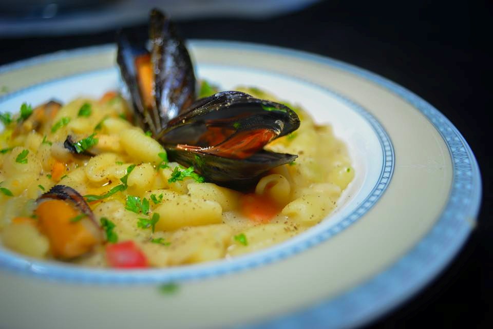 Pasta Fagioli e Cozze... White