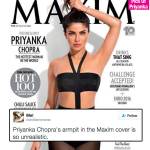 Ascella attrice Bollywood troppo perfetta su Maxim3