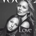Kate Moss e la figlia Lila Grace su Vogue Italia FOTO1