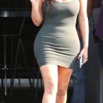 Kim Kardashian ha perso i chili post-parto FOTO col miniabito2