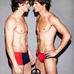 Marcio e Marcos Patriota, modelli gemelli brasiliani sfilano insieme2