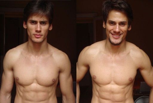 Marcio e Marcos Patriota, modelli gemelli brasiliani sfilano insieme6