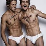 Marcio e Marcos Patriota, modelli gemelli brasiliani sfilano insieme3