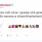 Antonella Clerici tradita da Panfili? Il commento della conduttrice