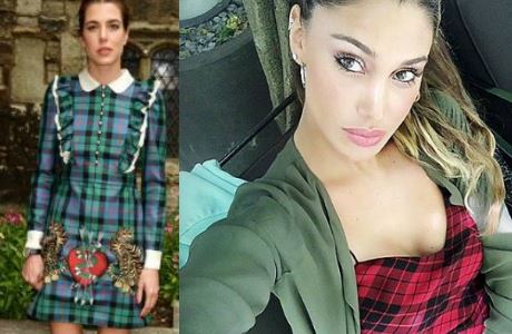 Charlotte Casiraghi, Belen Rodriguez: passione...scozzese FOTO