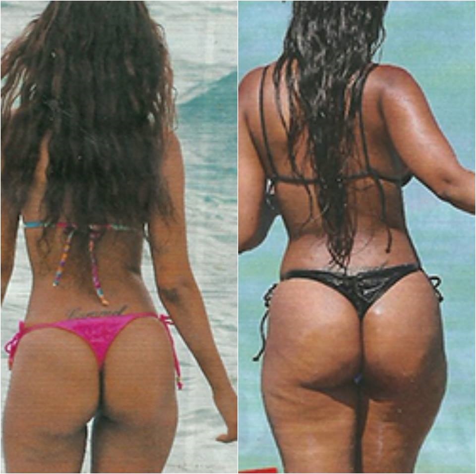 Fanny Neguesha, cellulite in vista: fisico... non al top FOTO