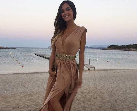 Giorgia Palmas, nozze Melissa Satta in Elisabetta Franchi FOTO