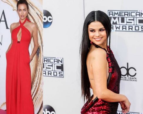 Irina Shayk, Selena Gomez: passione rosso FOTO