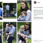 Kate Middleton casual look: t-shirt a righe e skinny FOTO