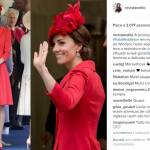 Kate Middleton, Charlotte Casiraghi: passione rosso FOTO