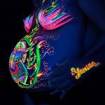 Body painting su pancione donne in gravidanza8