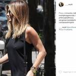 Jennifer Aniston: tubino nero ma... trasparente FOTO