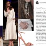 Kate Middleton splendida: abito bianco e sandali con tacco FOTO