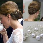 Kate Middleton, look capelli: chic con le perle, tutorial VIDEO