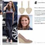 Kate Middleton sporty chic: jeans skinny, polo e zeppe FOTO
