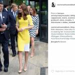 Kate Middleton, tubino giallo glamour a Wimbledon FOTO