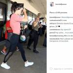Kendall Jenner, legging e top: sporty chic all'aeroporto FOTO