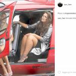 Rita Ora scende dall'elicottero e... incidente sfiorato FOTO